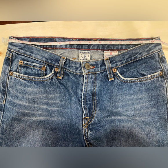Vintage Lucky Brand Dungarees Gene Montesano Made In USA Jeans 30 / 10 Selvedge - Picture 12 of 14